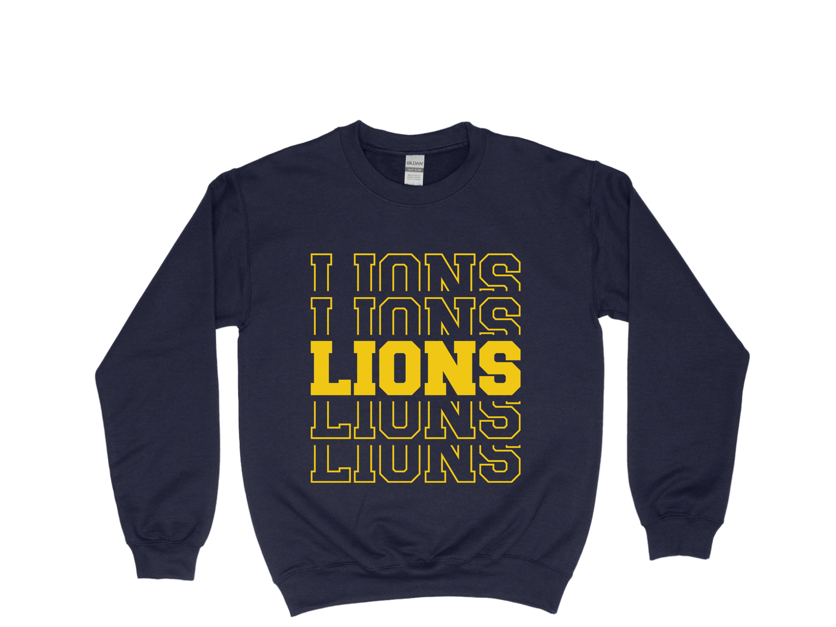 Lionss - Navy Sweatshirt  Main Image